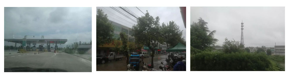 驅(qū)車到楊淼家，為楊淼送上愛(ài)心募捐款，祝早日康復(fù)！